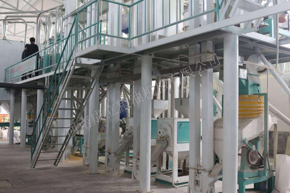 松原日產(chǎn)80噸玉米加工機械